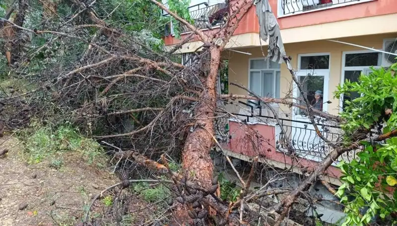 Yağmurun Kurbanı: Bina Molozları Sokakları Sarmaladı