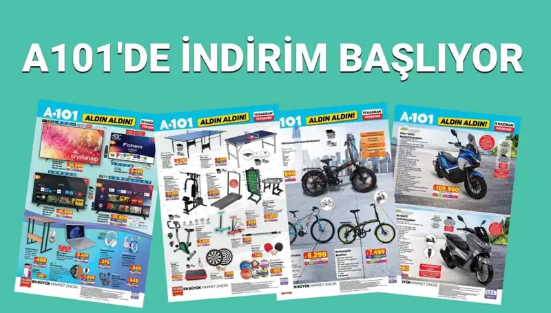 2025 Yazına Hazırlanın: A101’de Spor Ekipmanları ve Teknoloji Ürünleri Dikkat Çekiyor