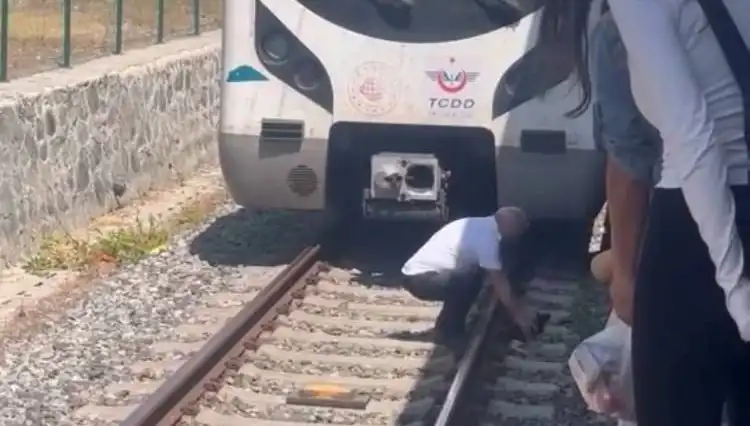 Marmaray Makinistinden Örnek Davranış: Raylardaki Kedi Durum Yüzünden Sefer Durduruldu