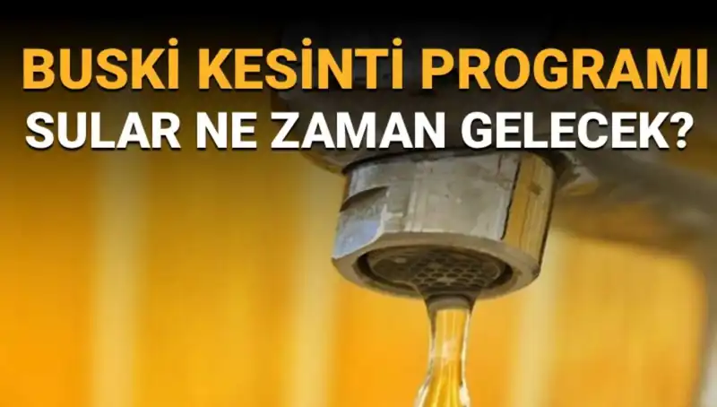 Bursa Nilüfer'de Su Kesintisi Ne Zaman Bitecek? İşte Tüm Detaylar