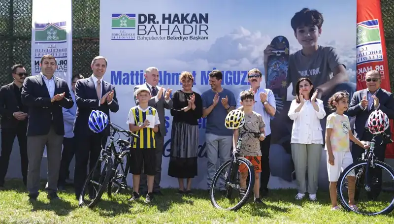 Bahçelievler'de Gençlere Özel Mattia Ahmet Minguzzi Skate Parkı Hayata Geçti!