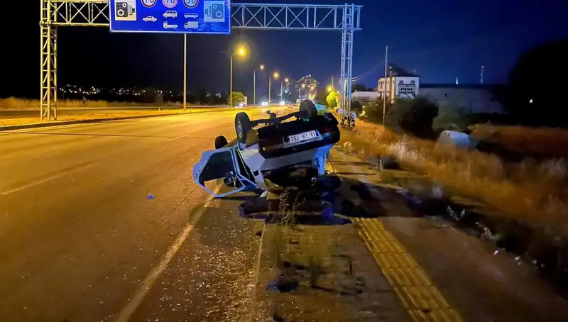 TIR'ın Sıkıştırdığı Otomobil Takla Attı: Şok Edici Kaza Detayları ve Görgü Tanıkları