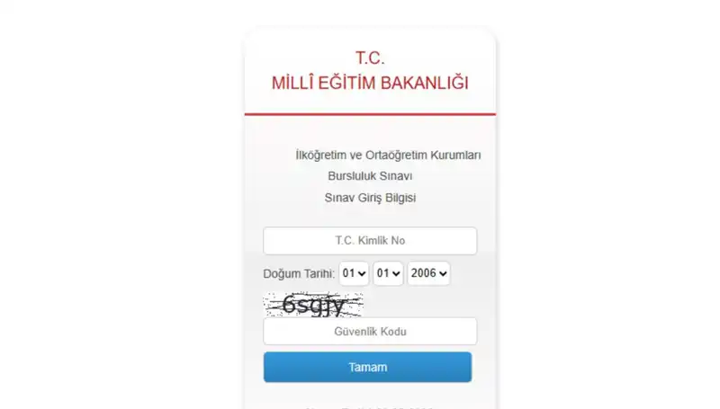 2025 Bursluluk Sınavı Giriş Belgeleri Açıklandı! MEB'den Kritik Tarihler
